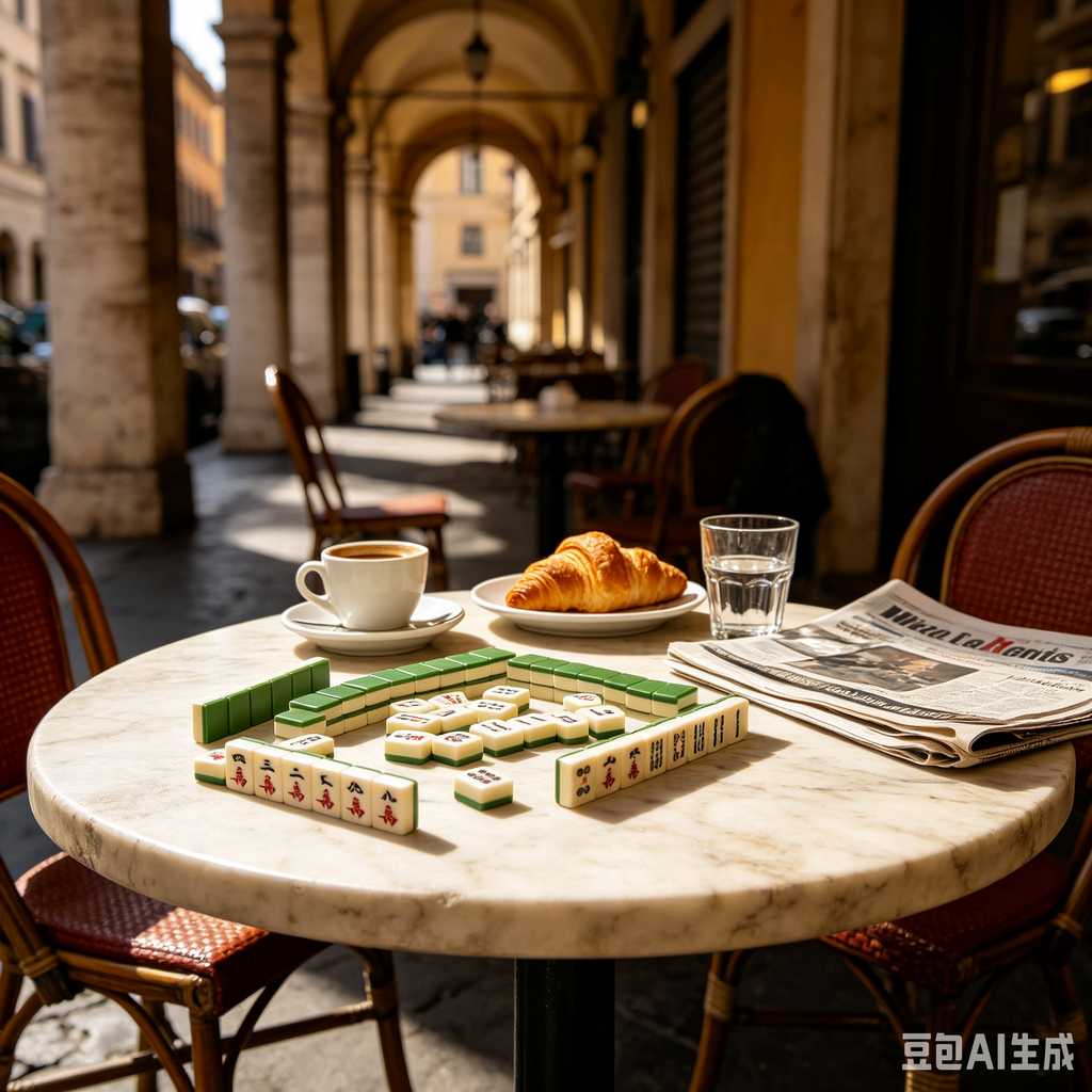 high end travel mahjong set