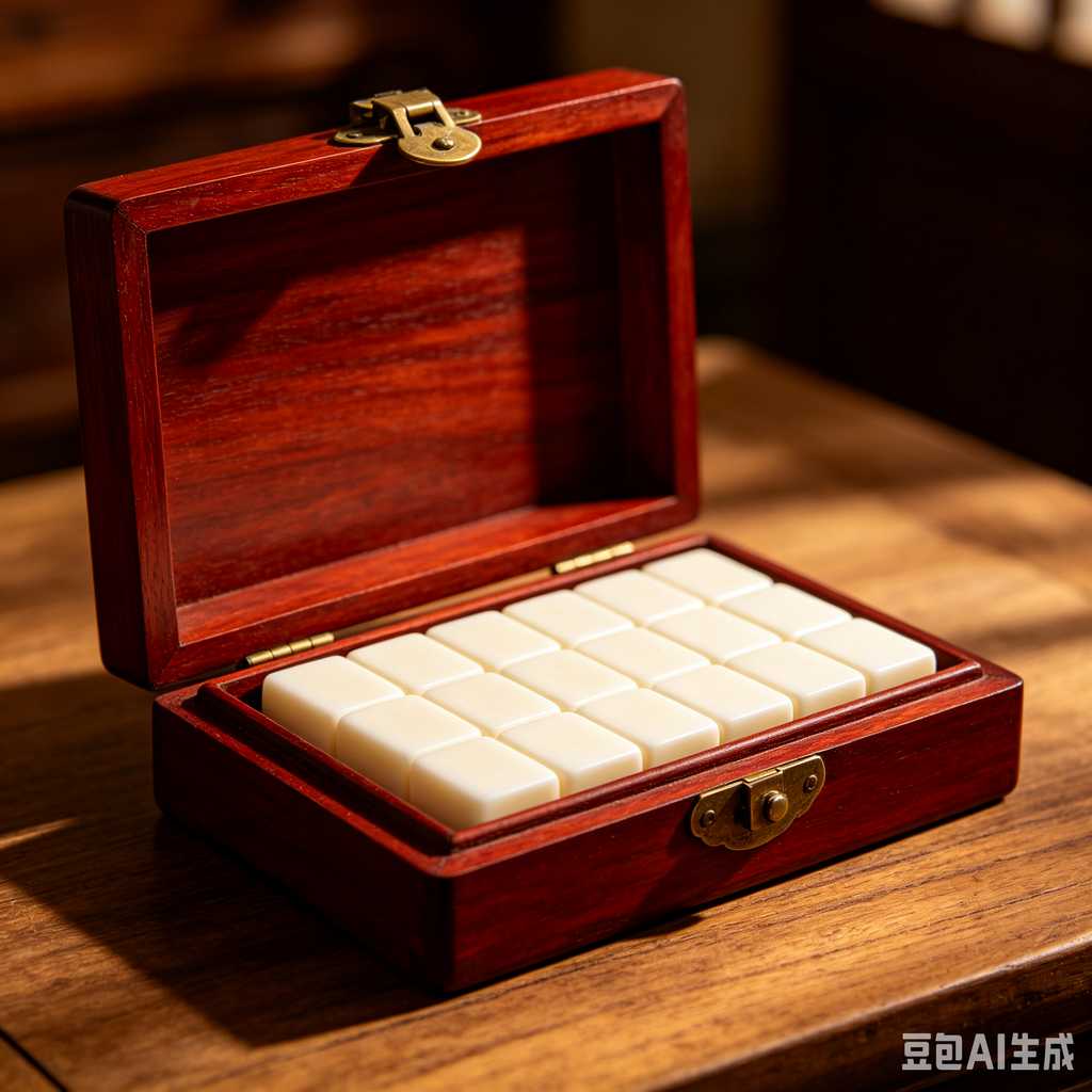 traditional chinese board game mahjong